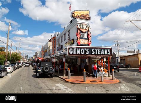 Genos Steaks Restaurant In Philadelphia Usa The South Philadelphia