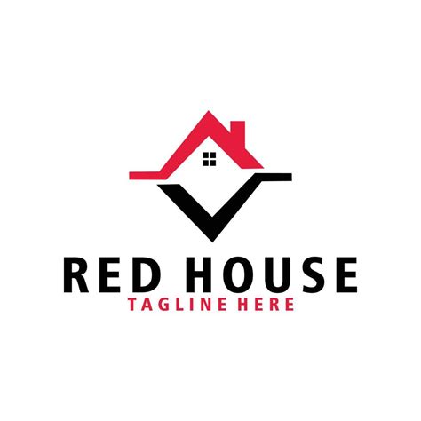 Red House Logo Icon Vector Isolated 16928023 Vector Art At Vecteezy