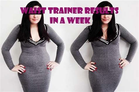 Waist Trainer Results In A Week Amazing Results Happen Waist