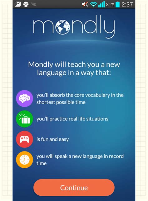 Mondly Aprende Idiomas Gratis