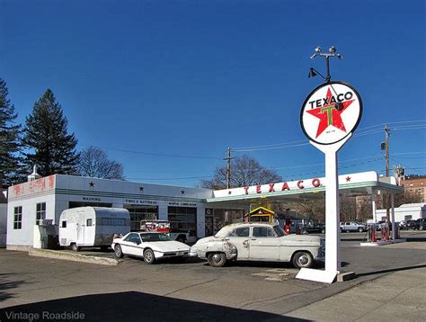 The Restored Texaco Gas Station In La Grande Oregon Things And Places