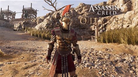 Assassins Creed Odyssey Spartan War Hero Set Showcase Youtube