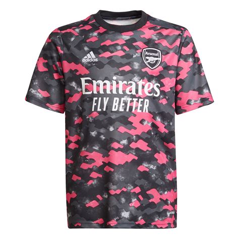 Adidas Arsenal Pre Match Shirt 2021 2022 Junior Ireland