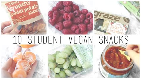 10 Vegan Snacks For Students Store Junk Food Options Chanelegance