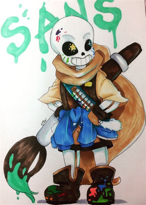 Www.youtube.com/watch?v=0vkoxb… here is another commission! Ink Sans || Undertale AU (Graffiti Backdrop) by HopelessPeaches on DeviantArt