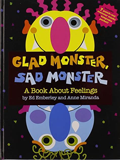 Glad Monster Sad Monster Ed Emberley 9780316573955