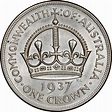 Australia Crown KM 34 Prices & Values | NGC