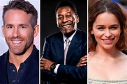 Ryan Reynolds, Pelé e Emilia Clarke: famosos fazem aniversário hoje ...