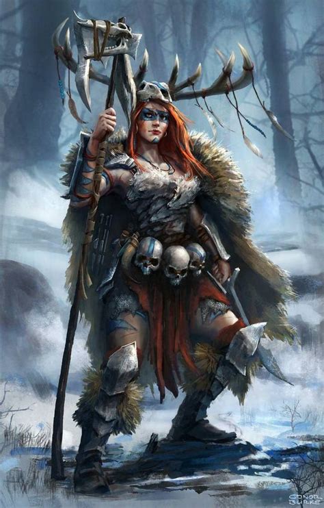 Dungeons Dragons Female Barbarians Inspirational