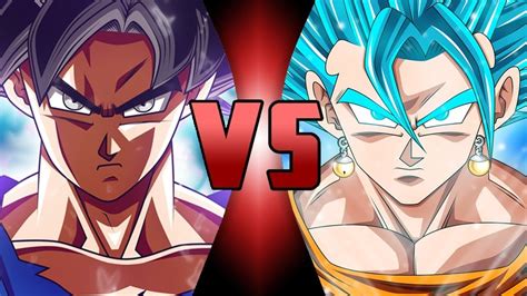 Vegeta falls down, now goku starts to fight with jiren. Ultra Instinct Goku VS Super Saiyan Blue Vegito (Dragon ...