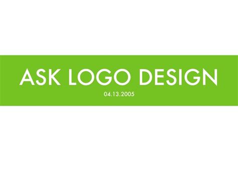 Ask Logo Design