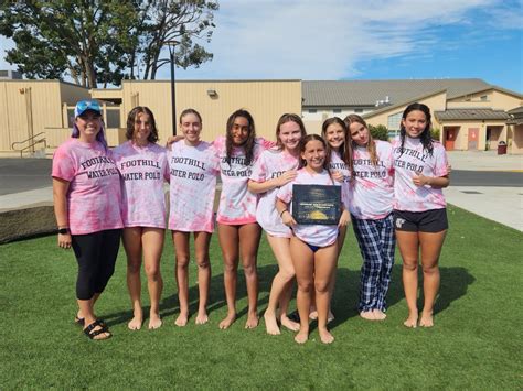 Jv Roster 2023 Water Polo Girls Foothill High School