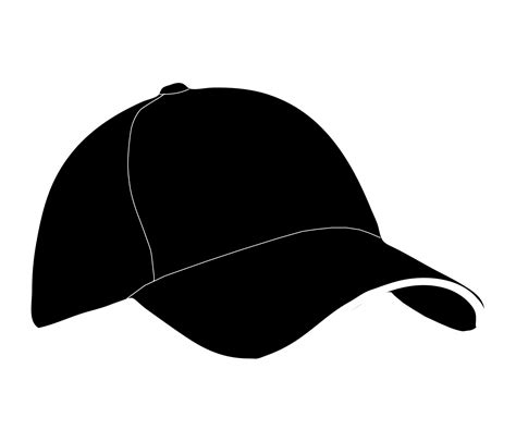 Baseball Cap Silhouette At Getdrawings Free Download