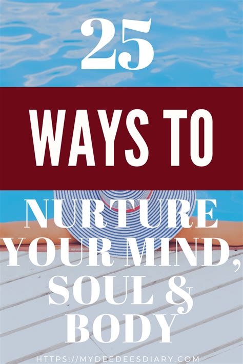 25 Ways To Develop Your Mind Soul And Body Everyday Daeyna Jackson