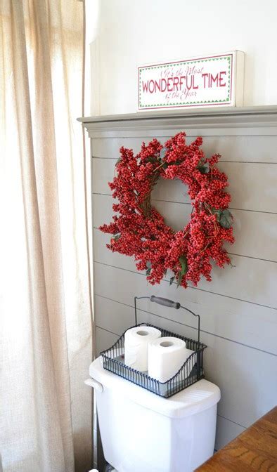 5 out of 5 stars. Stunning Christmas Bathroom Decor Ideas To Get In The ...