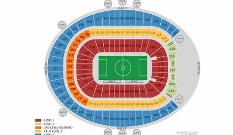 Denver Broncos Seating Chart With Seat Numbers