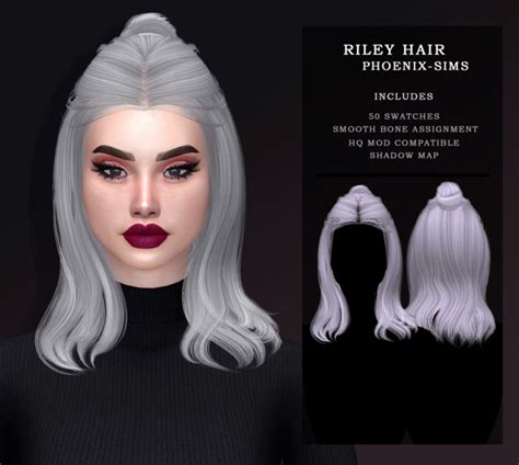 Riley Trollz Hairs At Phoenix Sims Sims Updates