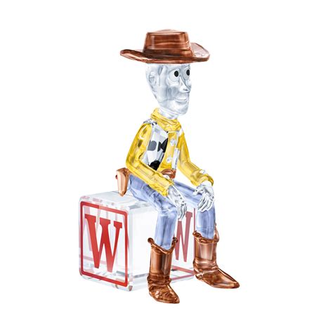 Swarovski מניאטורה קריסטל Toy Story Sheriff Woody ילון סברובסקי