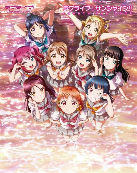 Lovelive Sunshine 4th Fourth Official Fan Book Anime 128 Page Aqours