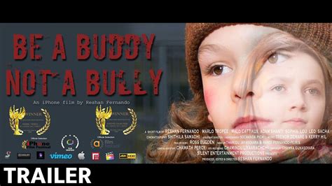 Be A Buddy Not A Bully Short Film Trailer Youtube
