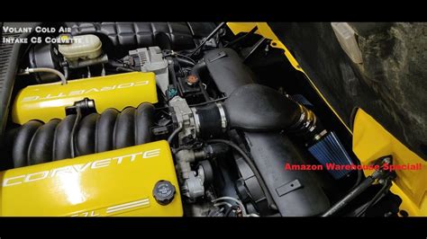 Volant Cold Air Intake C5 Corvette Youtube