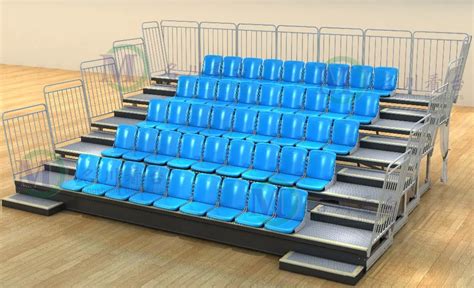 Retractable Stadium Bleacher Seating