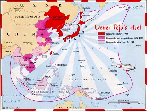 Japanese Imperialism Map Empire Of Japan Wikipedia Maximum Extent Of The Japanese Empire