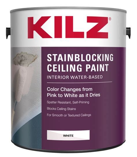 Kilz 68041 Stainblocking Ceiling Paint The Home Improvement Outlet