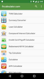 This financial calculator app app serves most of your finance calculation needs. Financial Calculators Pro - Apps on Google Play