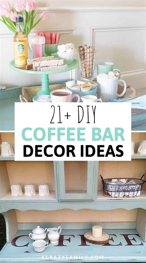 21 Stylish Diy Coffee Bar Ideas And Stations For