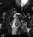 Director RENE CLAIR on set candid with Film Crew during filming of LE ...