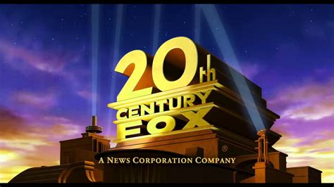 Dream Logo Combos 20th Century Fox Foxworks Animation Studios Blue