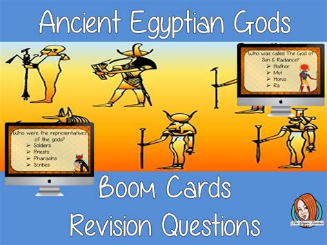 ancient egyptian gods revision questions teaching resources