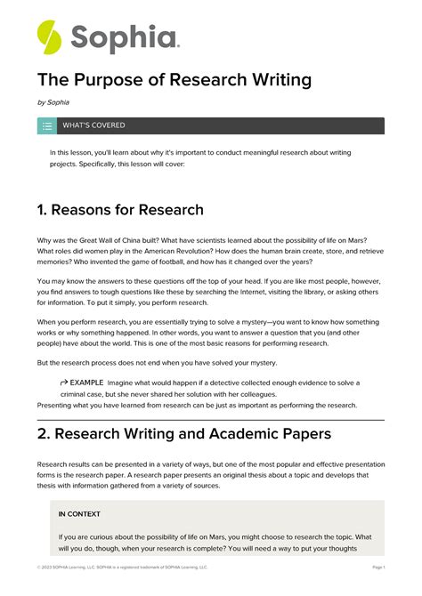 Purpose Of Research Writing Paper The Purpose Of Research Writing By