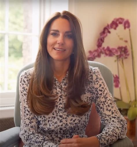 Kate Middleton Talks Mental Mental Health Wearing Max Mara Floral Dress
