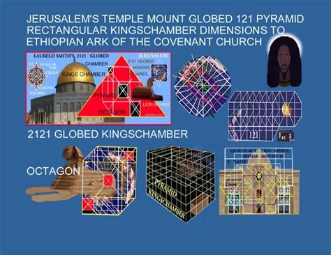 Dome Of The Rock Octagon Generated 22 Cube Structure Of New Jerusalem