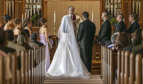 Death Of Church Wedding In Britain Record Number Of Couples Reject