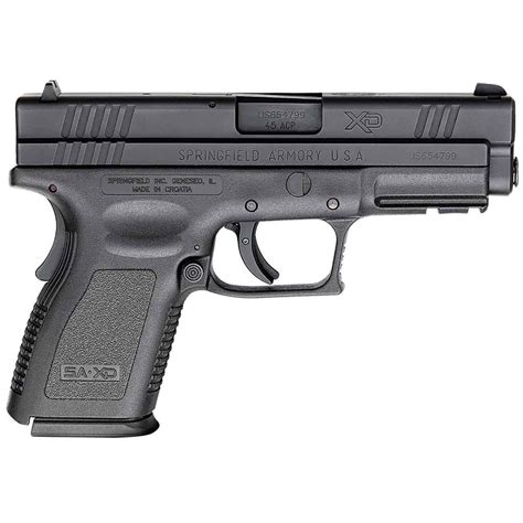 Springfield Armory Xd Compact 45 Auto Acp 4in Blued Pistol 101