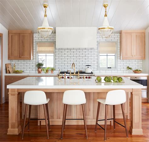 White And Light Wood Kitchen