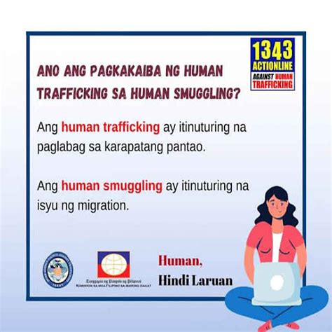 ano ang pagkakaiba ng human trafficking sa human smuggling pilipinas