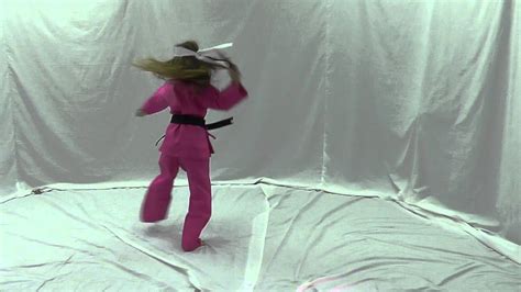 Deluxe Pink Karate Costume Youtube