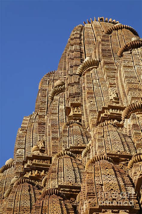 Kandariya Mehedeva Temple At Khajuraho In India Photograph
