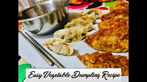 Easy Vegetable Dumplings Recipe Hn Foodvlogs Youtube