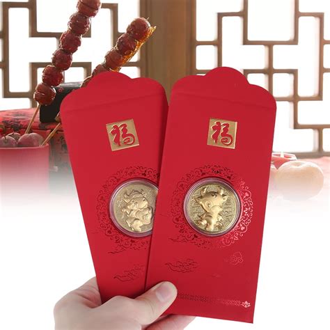 Ztoo Chinese New Year Good 2021 Ox Red Envelope Lucky Packets Creative