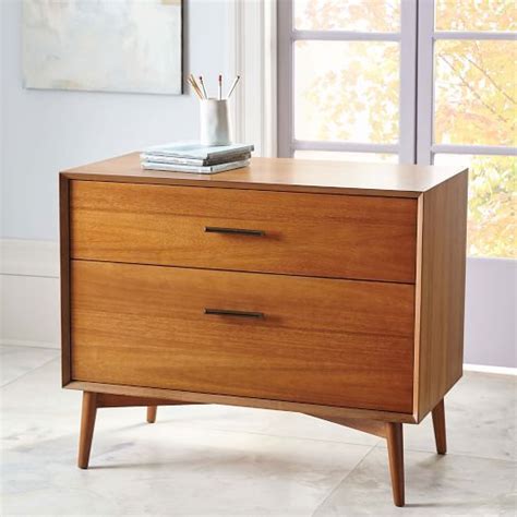 After all, shopping for a modern file cabinet should be fun, too. Mid-Century Lateral File | West elm mid century, Mid ...