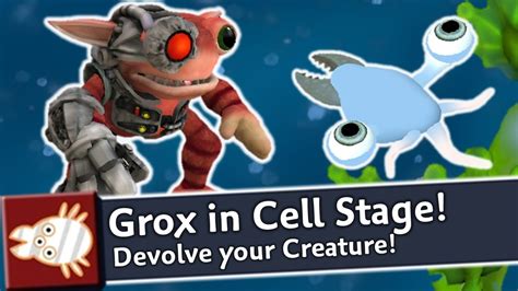 Playing As The Grox In Cell Stage Spore Youtube