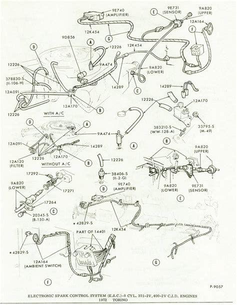 1979 Ford 351m Vacuum Diagram