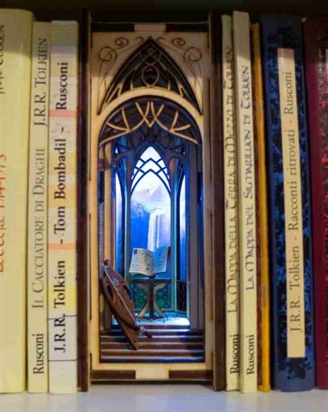 Insanely Beautiful Miniature Book Nooks Thatll Add Some Magic To Your Bookshelves Rainbow