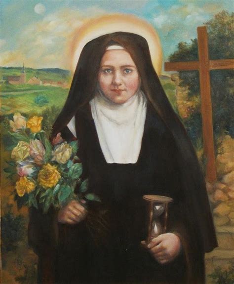 Saint Therese Of The Child Jesus Painting By Belita William Fine Art