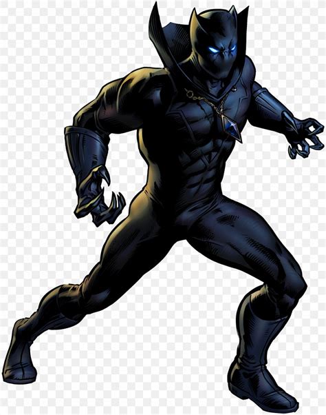 Black Panther Superhero Comic Book Marvel Comics Clip Art Png